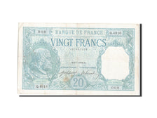 Banconote, Francia, 20 Francs, 20 F 1916-1919 ''Bayard'', 1918, 1918-07-06, BB