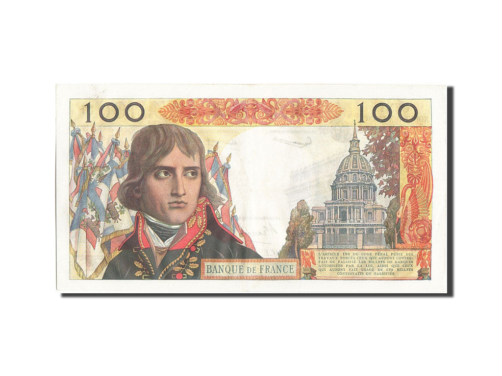 France, 100 Nouveaux Francs, 100 NF 1959-1964 ''Bonaparte'', 1959, KM #144a,...