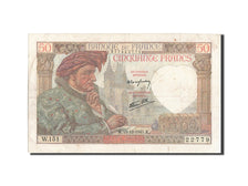 France, 50 Francs, 50 F 1940-1942 ''Jacques Coeur'', 1941, KM #93, 1941-12-18,..