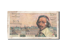 France, 10 Nouveaux Francs, 10 NF 1959-1963 ''Richelieu'', 1960, KM #142a,...