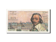 Billet, France, 10 Nouveaux Francs, 10 NF 1959-1963 ''Richelieu'', 1961