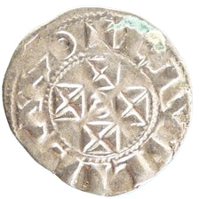 Francia, Denarius, BB+, Argento, Boudeau:462