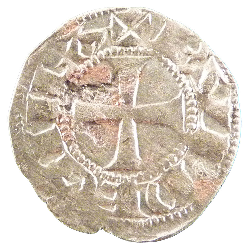 FRANCE, Denarius, VF(20-25), Silver, Boudeau #462, 0.60