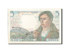 Biljet, Frankrijk, 5 Francs, 5 F 1943-1947 ''Berger'', 1943, 1943-12-23, SUP