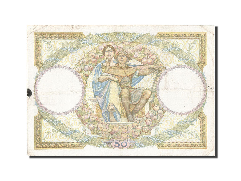 France, 50 Francs, 50 F 1927-1934 ''Luc Olivier Merson'', 1932, KM #80a,...