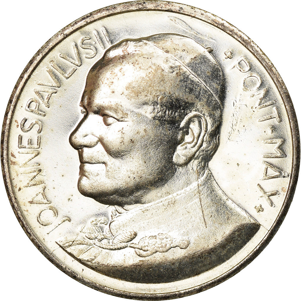 Vatican, Medal, Jean-Paul II, Madonna di Czestochowa, Ricci, AU(50-53), Silvered