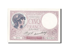 Banknote, France, 5 Francs, 5 F 1917-1940 ''Violet'', 1933, UNC(63)
