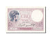 Billet, France, 5 Francs, 5 F 1917-1940 ''Violet'', 1933, 1933-07-20, SUP+