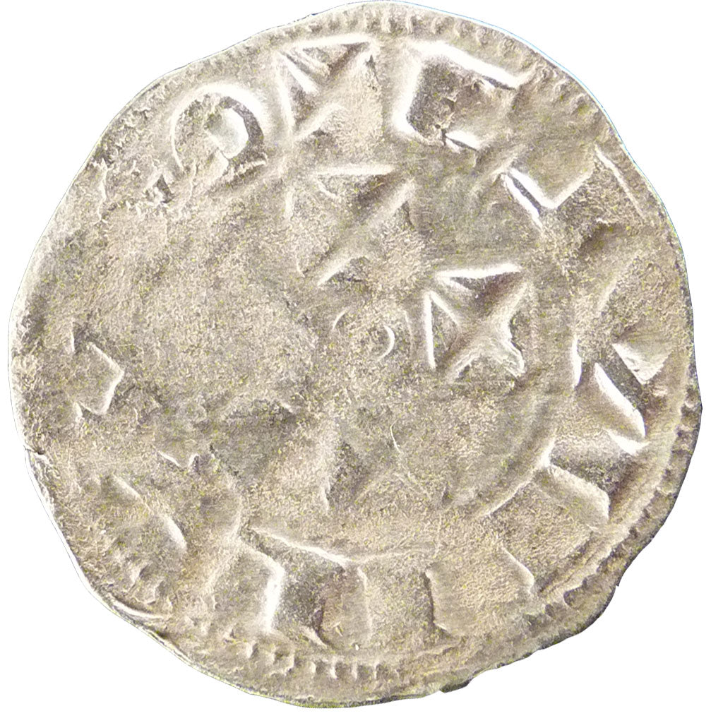FRANCE, Denarius, VF(20-25), Silver, Boudeau #462, 0.90