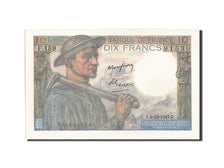 Banconote, Francia, 10 Francs, 10 F 1941-1949 ''Mineur'', 1947, 1947-12-04, SPL