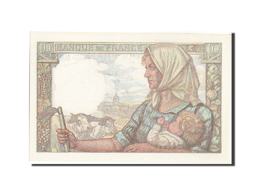 France, 10 Francs, 10 F 1941-1949 ''Mineur'', 1949, KM #99f, 1949-06-30,...