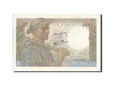 Francia, 10 Francs, 10 F 1941-1949 ''Mineur'', 1947, KM:99e, 1947-01-09, SPL-...