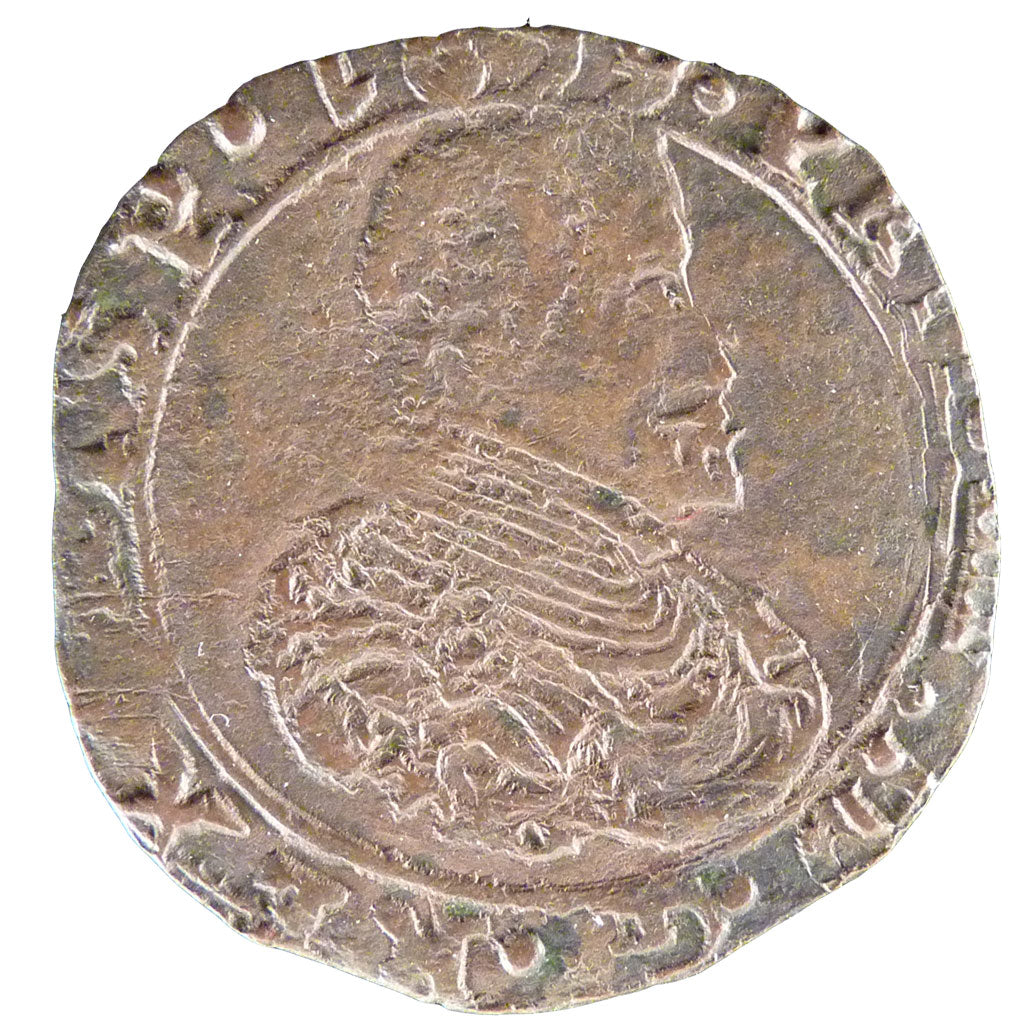 FRANCE, Liard, 1639, Arras, VF(20-25), Copper, Boudeau #1989, 4.50