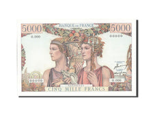 France, 5000 Francs, 5 000 F 1949-1957 ''Terre et Mer'', KM #131a, UNC(65-70),..