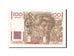 Billet, France, 100 Francs, 100 F 1945-1954 ''Jeune Paysan'', 1952, 1952-09-04