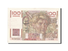 France, 100 Francs, 100 F 1945-1954 ''Jeune Paysan'', 1953, KM #128d,...
