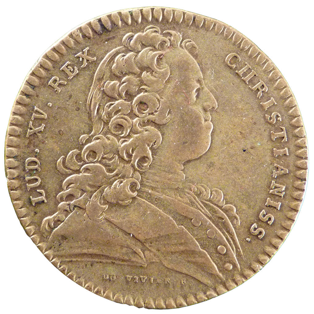 FRANCE, Jeton, AU(50-53), Copper, 9.30
