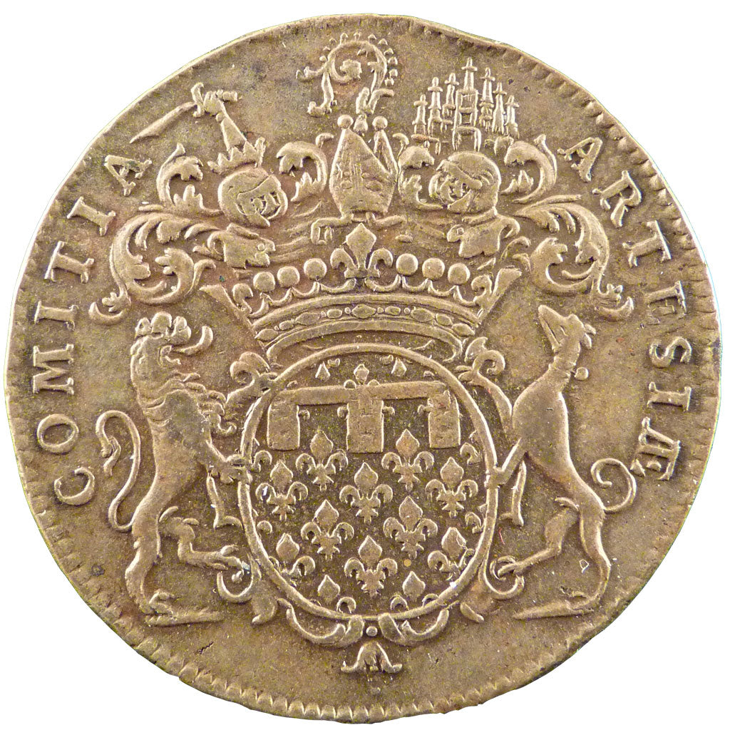 FRANCE, Jeton, AU(50-53), Copper, 9.30