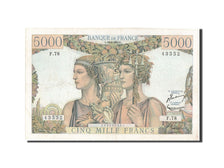 France, 5000 Francs, 5 000 F 1949-1957 ''Terre et Mer'', 1951, KM #131c,...