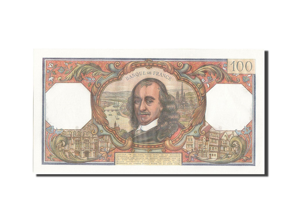 Biljet, Frankrijk, 100 Francs, 100 F 1964-1979 ''Corneille'', 1965, 1965-02-04