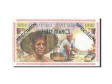 Guadeloupe, 1000 Francs, KM #39s, UNC(64), 0.00, Guadeloupe, 1000 Francs, KM...