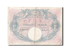 France, 50 Francs, 50 F 1889-1927 ''Bleu et Rose'', 1924, KM #64g, 1924-12-03,..