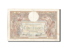Banknot, Francja, 100 Francs, Luc Olivier Merson, 1938, 1938-10-27, VF(20-25)