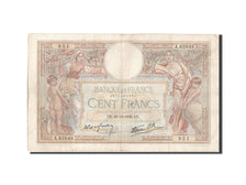 Banknote, France, 100 Francs, 100 F 1908-1939 ''Luc Olivier Merson'', 1938