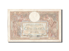 Banknot, Francja, 100 Francs, Luc Olivier Merson, 1939, 1939-07-06, EF(40-45)