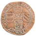 SPANISH NETHERLANDS, Liard, 12 Mites, 1652, Brabant, KM #62.3, EF(40-45),...