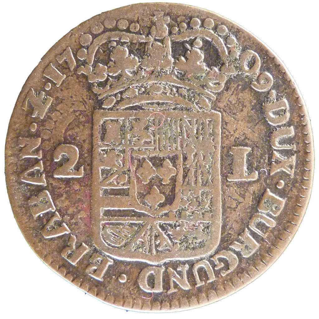 FRANCE, 2 Liards, EF(40-45), Copper, 7.50