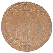 Francia, Jeton, 1661, Brussels, BB, Rame