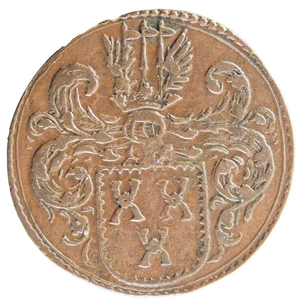 Francia, Jeton, 1661, Brussels, BB, Rame