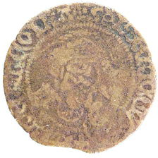 Francia, 6 Denarius, 1548, MB, Bronzo, Boudeau:2050 V