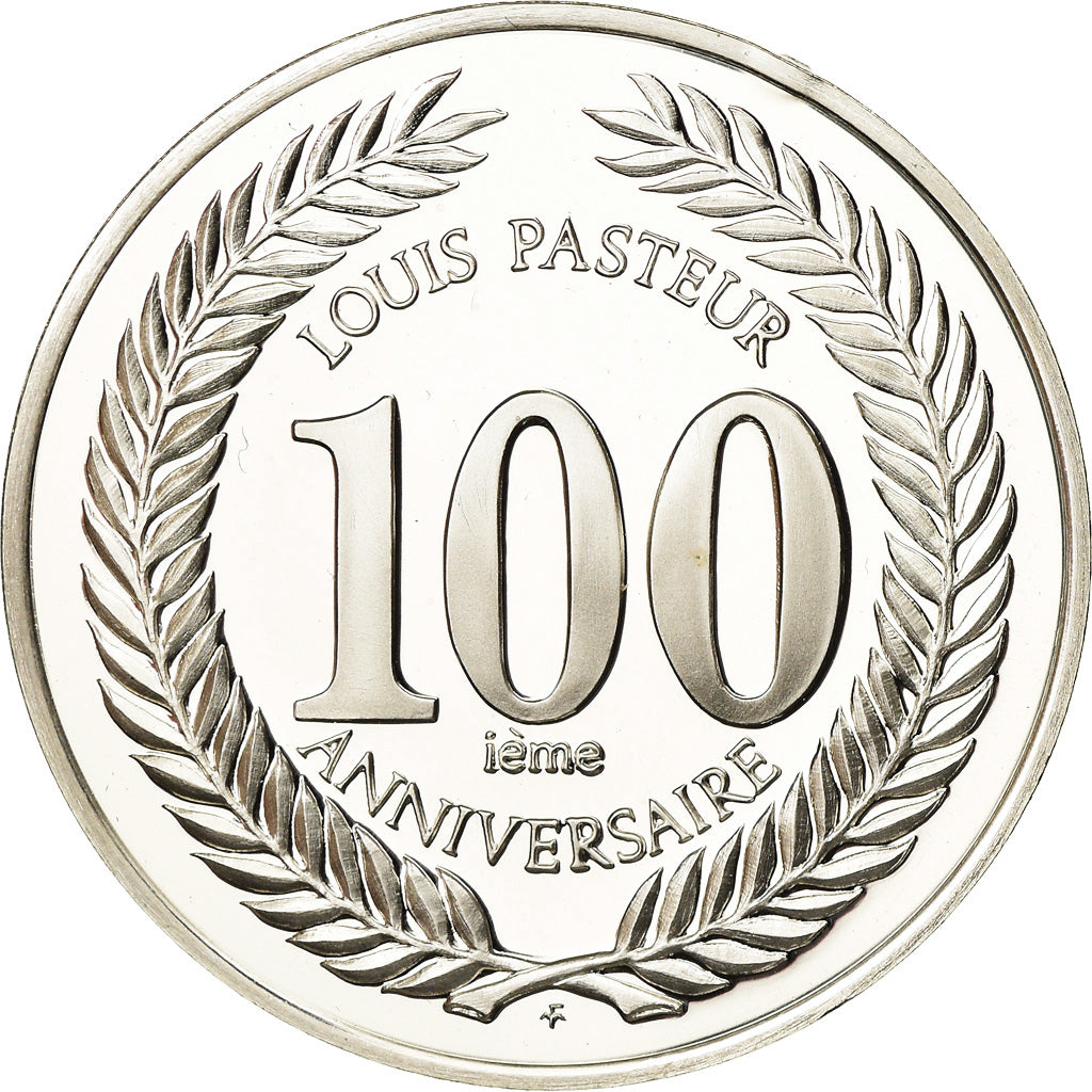 France, Medal, 100ème Anniversaire de la Mort de Louis Pasteur, Sciences &