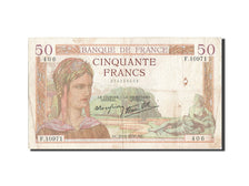 Geldschein, Frankreich, 50 Francs, 50 F 1934-1940 ''Cérès'', 1939, 1939-09-21