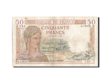 Banknote, France, 50 Francs, 50 F 1934-1940 ''Cérès'', 1940, 1940-03-14