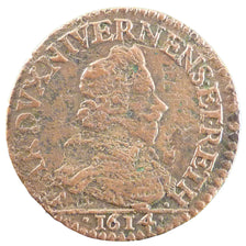 Moneta, TERYTORIA FRANCUSKIE, NEVERS & RETHEL, Charles de Gonzague, 2 Liard