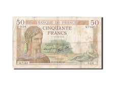 Billete, Francia, 50 Francs, 50 F 1934-1940 ''Cérès'', 1937, 1937-12-02, RC+