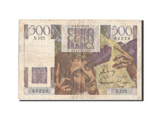 France, 500 Francs, 500 F 1945-1953 ''Chateaubriand'', 1952, KM #129c,...