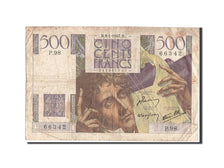 France, 500 Francs, 500 F 1945-1953 ''Chateaubriand'', 1947, KM #129a,...