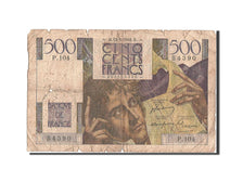 France, 500 Francs, 500 F 1945-1953 ''Chateaubriand'', 1948, KM #129b,...
