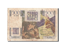 France, 500 Francs, 500 F 1945-1953 ''Chateaubriand'', 1952, KM #129b,...