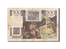 France, 500 Francs, 500 F 1945-1953 ''Chateaubriand'', 1945, KM #129a,...
