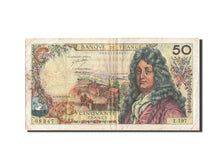 Banknote, France, 50 Francs, 50 F 1962-1976 ''Racine'', 1972, VF(20-25)