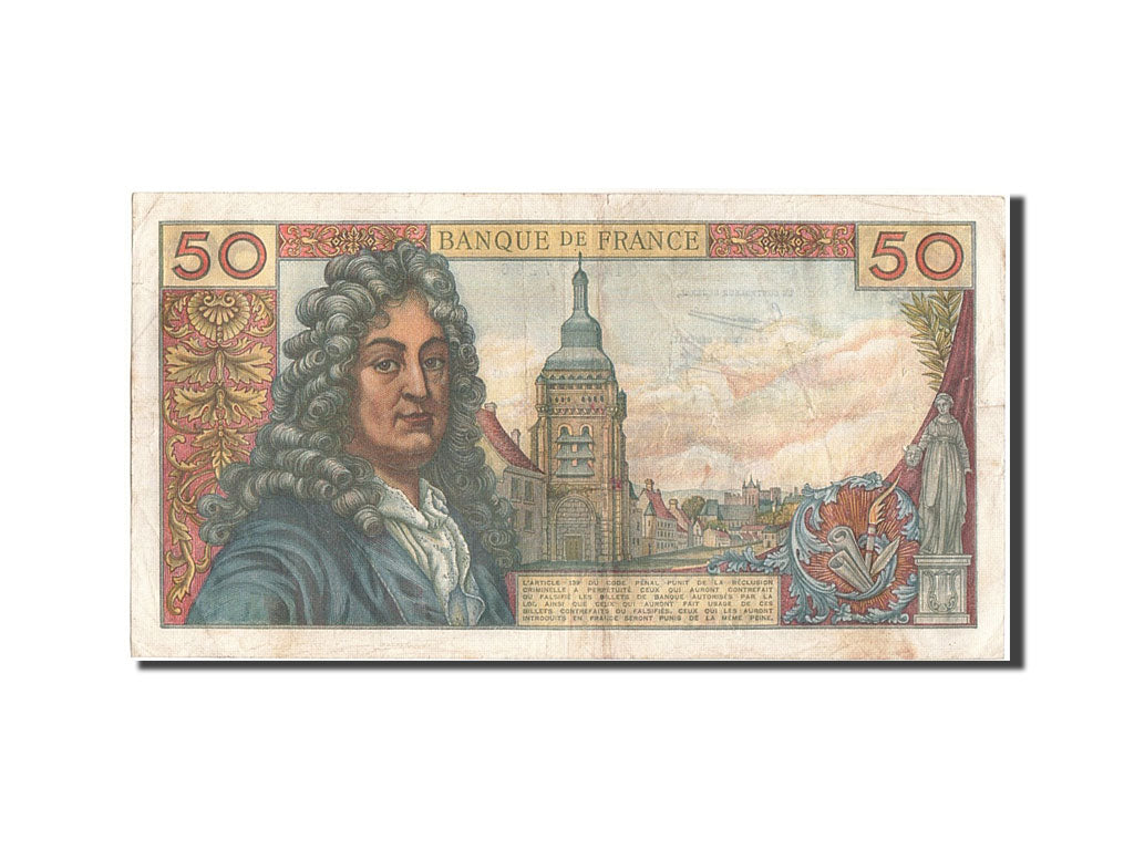 France, 50 Francs, 50 F 1962-1976 ''Racine'', 1963, KM #148a, 1963-05-02,...