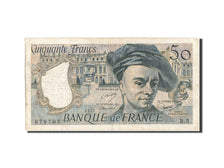 Billet, France, 50 Francs, 50 F 1976-1992 ''Quentin de La Tour'', 1977, TB