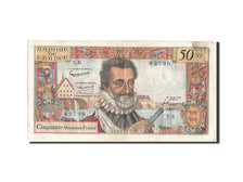 Biljet, Frankrijk, 50 Nouveaux Francs, 50 NF 1959-1961 ''Henri IV'', 1959
