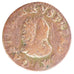 Moneta, STATI FRANCESI, DOMBES, Gaston d'Orléans, Denier Tournois, 1649, MB