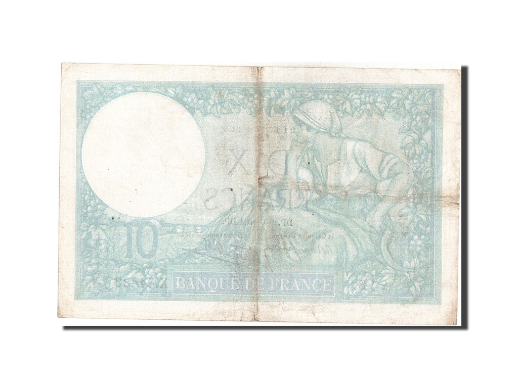 Billet, France, 10 Francs, 10 F 1916-1942 ''Minerve'', 1941, 1941-06-19, TTB
